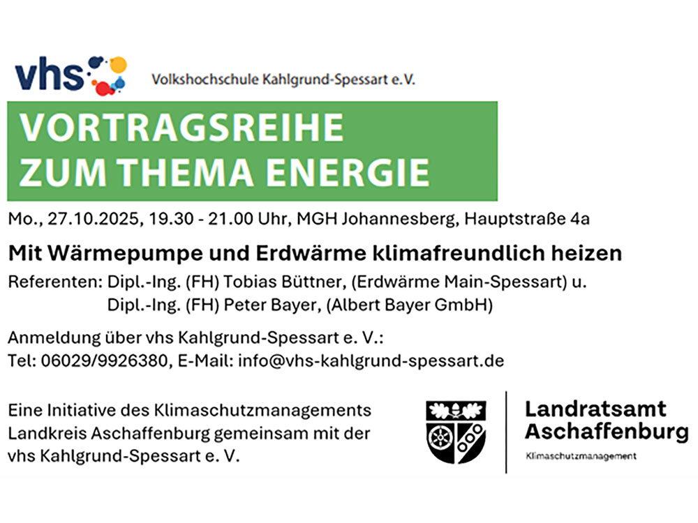 Vhs 2025 10 27 Waermepumpen Vortrag